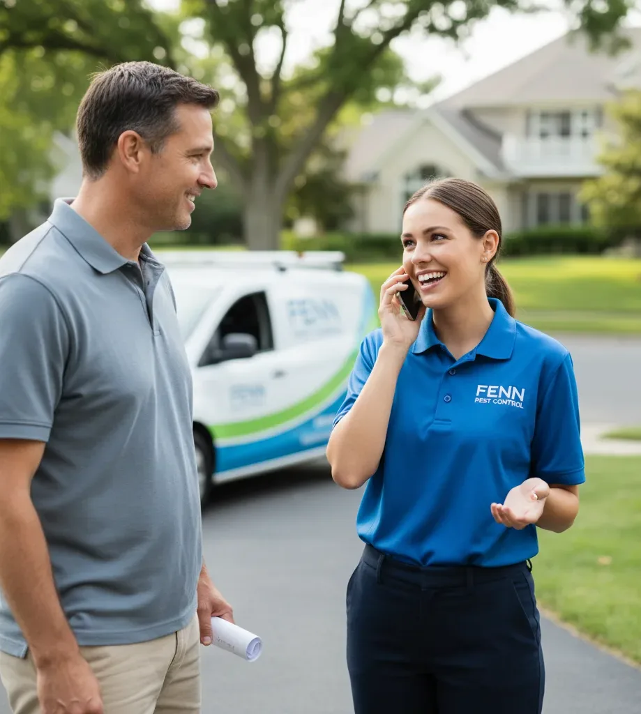 Fenn Pest Control customer support in Ashley